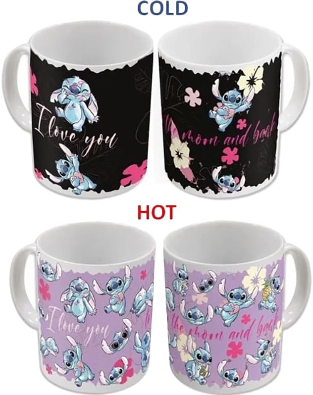 Konix Lilo og Stitch krus (Stich og Angel)