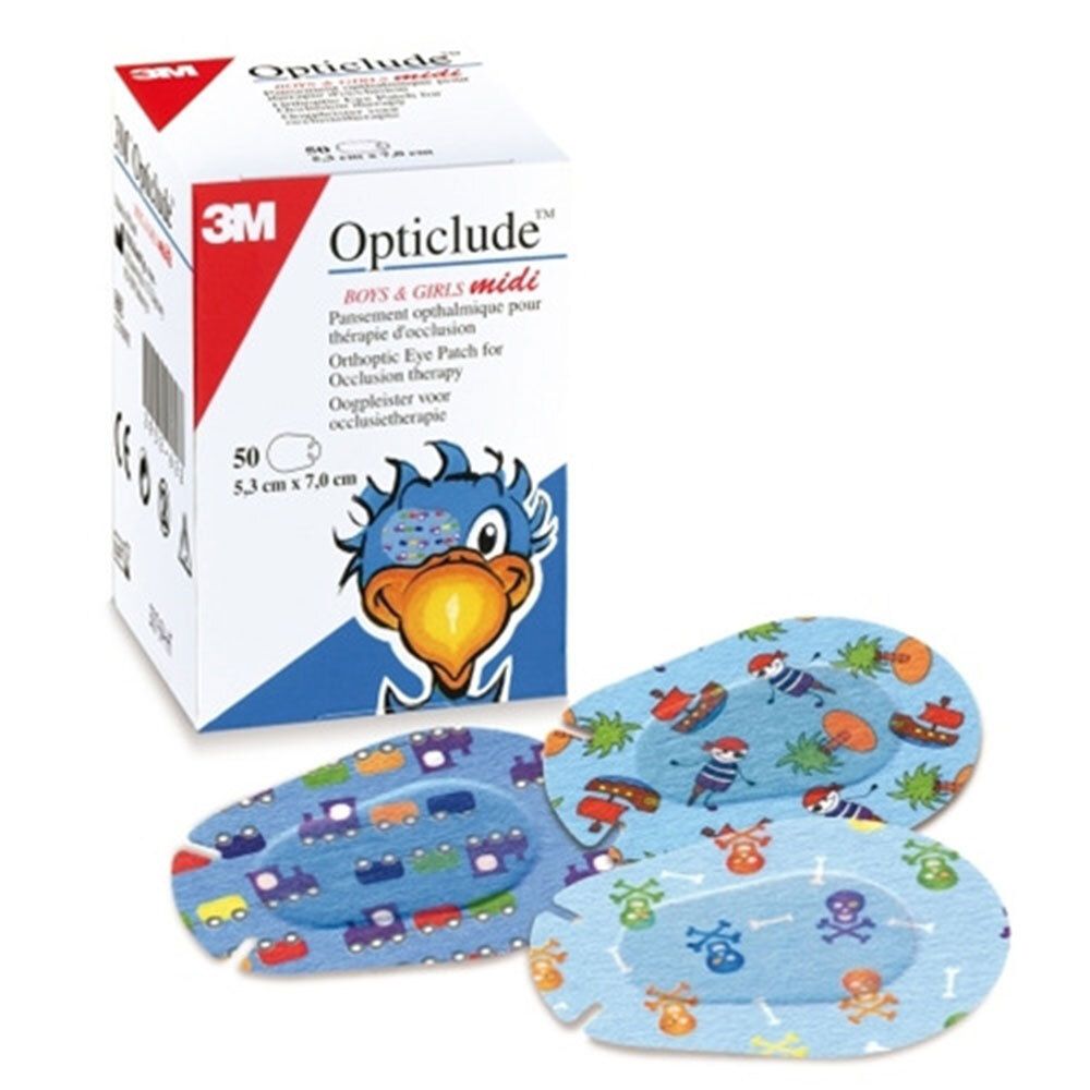 3M™ Opticlude™  Standard Hautfarben midi