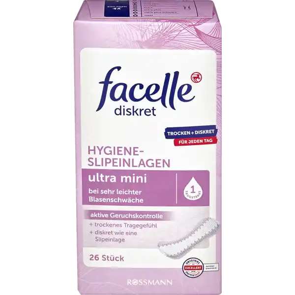 Hygiene-Slipeinlagen ultra mini