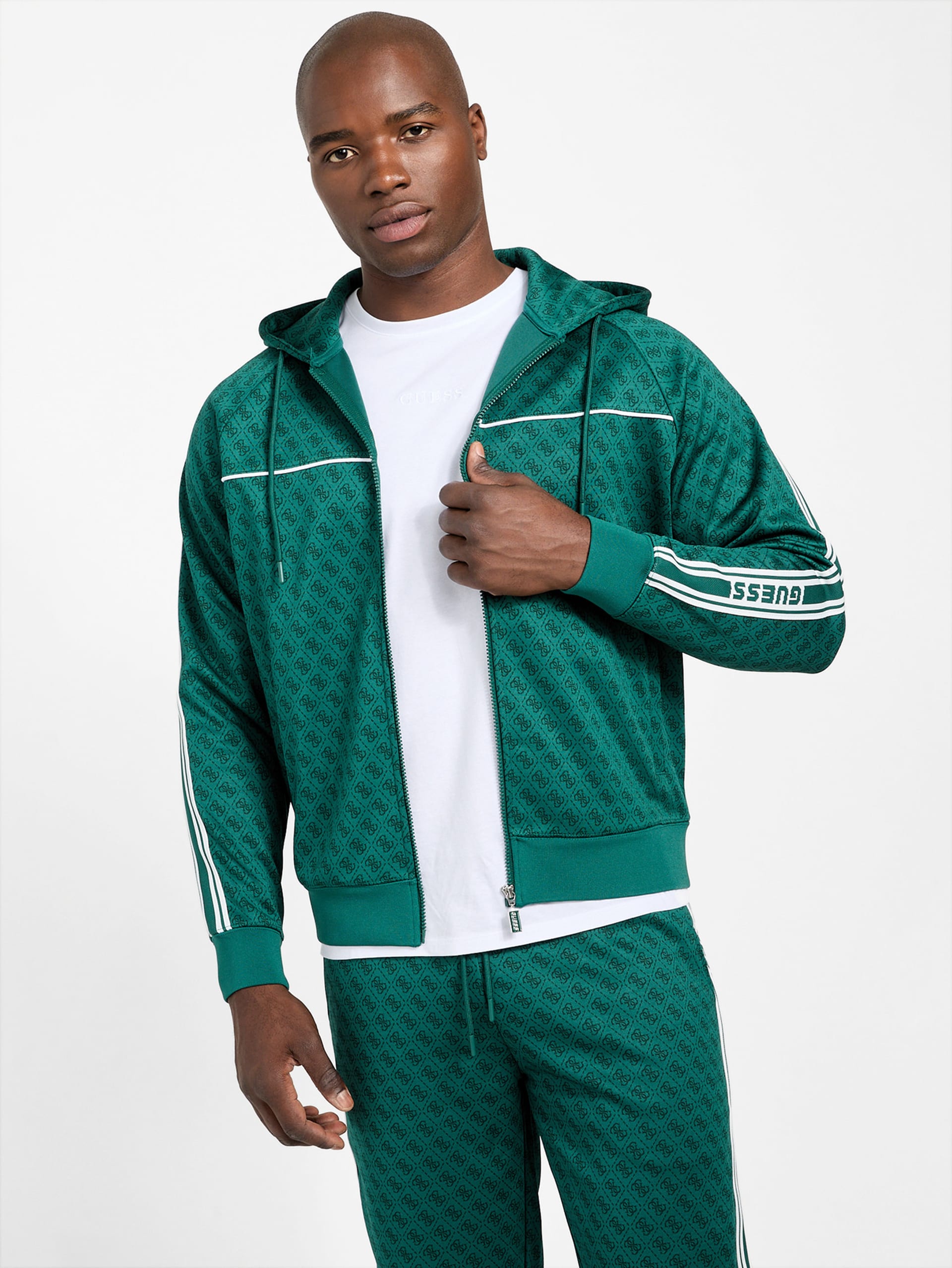 Moletom Eco Parimo Jacquard com zíper completo