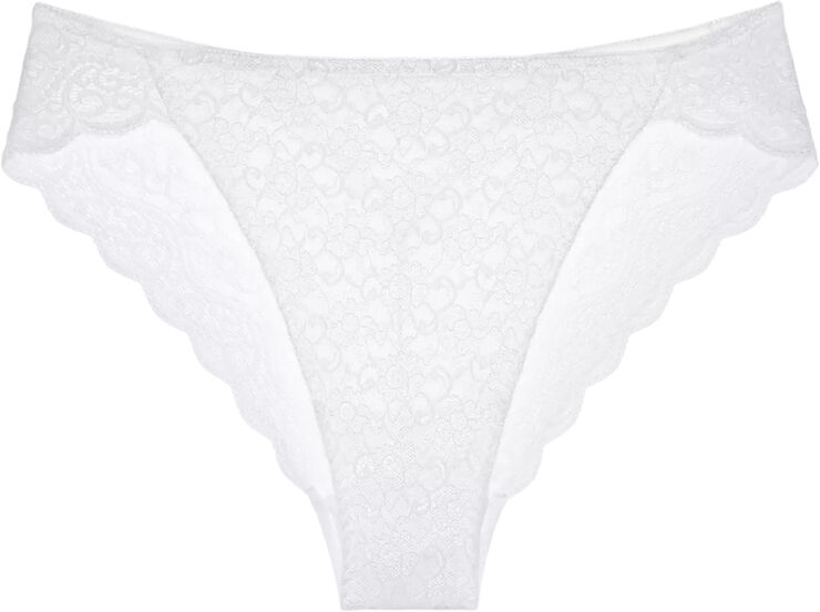 Triumph Amourette Highleg Tai White