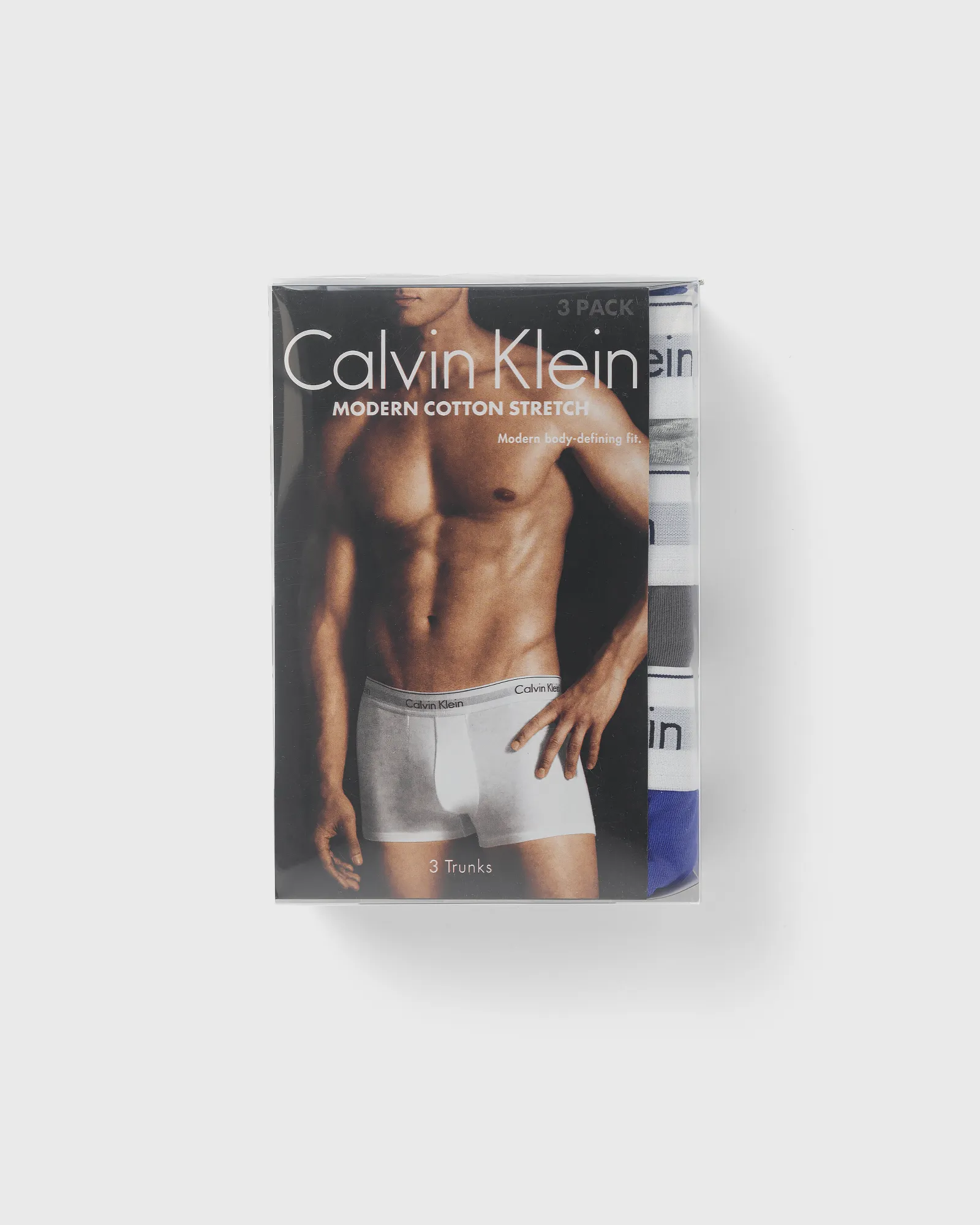 Calvin Klein Underwear MODERN CTN STRETCH Trunk TRUNK 3 PACK