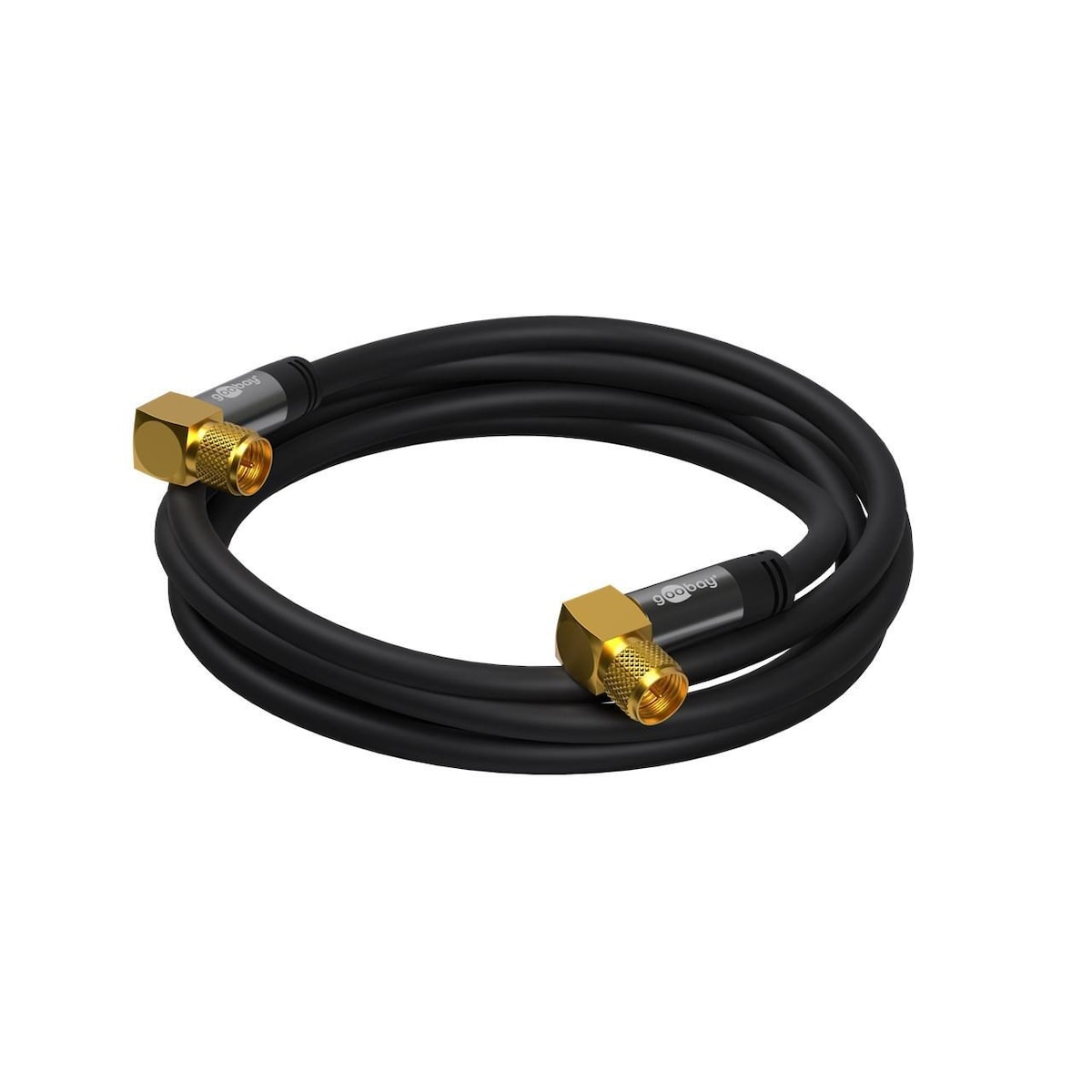 Goobay SAT-antennekabel (type 135 dB), 4x skjermet17056
