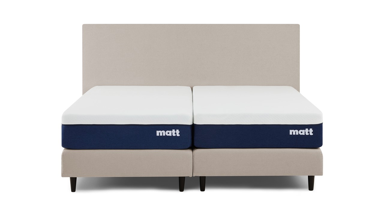 Matt Sleeps Boxspring Original met matras Matt beige