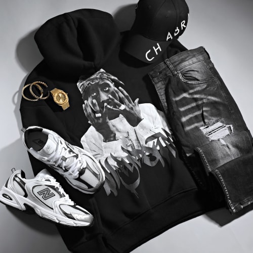 Sweat Capuche Noir