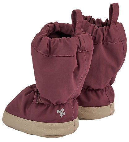 Wheat Overtr?kssko m. Fleece - Tech - Purple Dawn