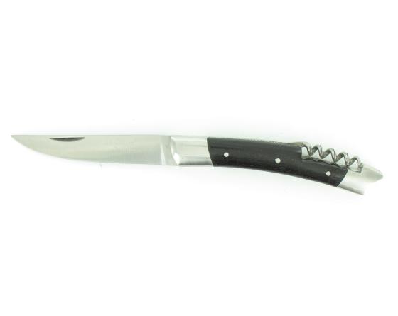 Le Thiers Ebène Carbone Couteau de poche Le Thiers par Chazeau Honoré