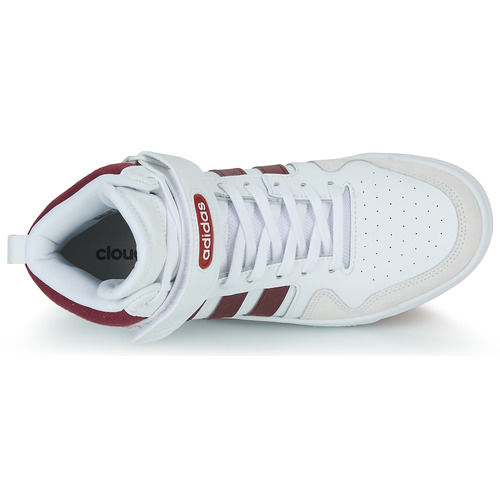 Adidas Sportswear - POSTMOVE MID - Blanc / Bordeaux