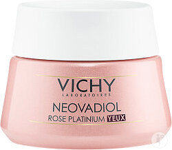 Vichy Neovadiol Rose Platinum Yeux Crème Contour Des Yeux Anti-Âge Peau Mature Pot 15ml
