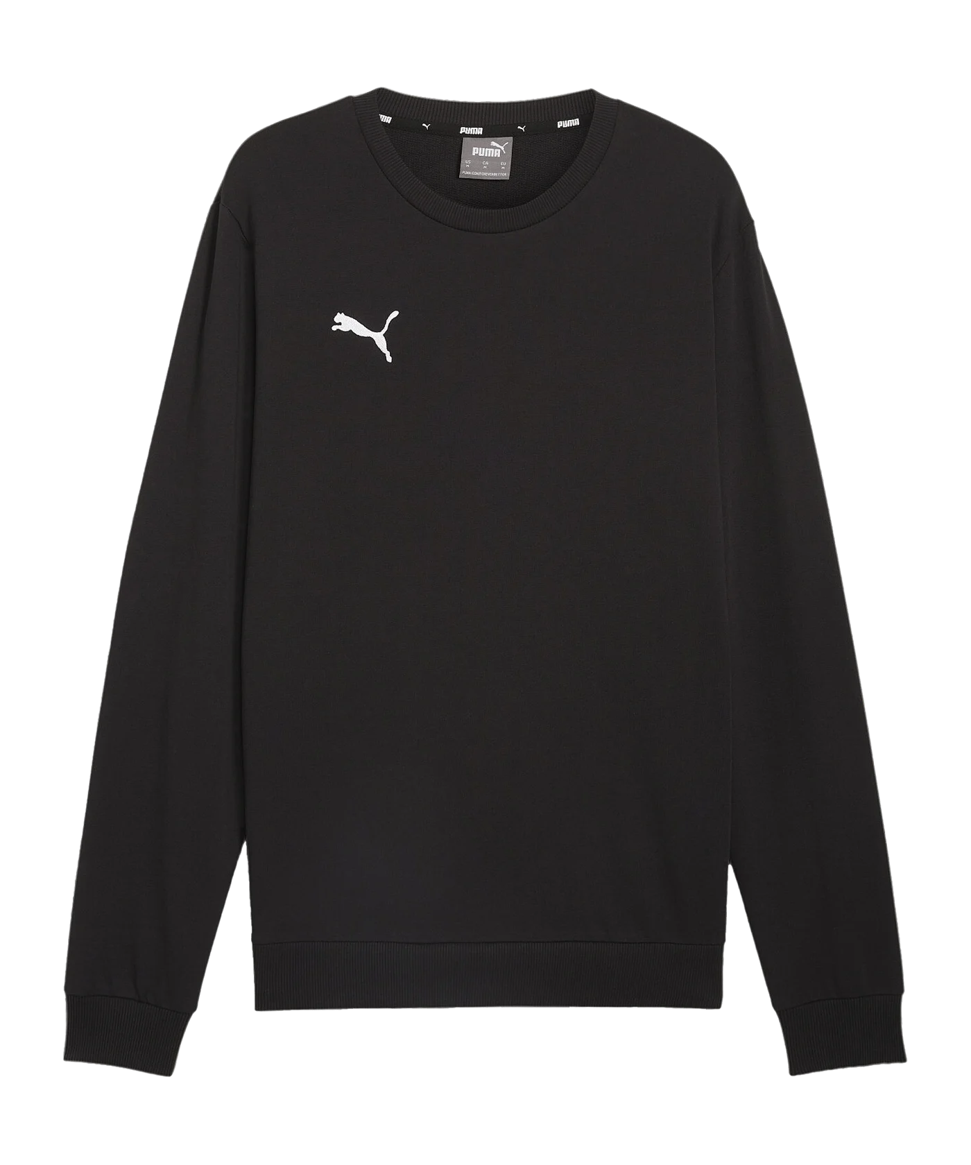 PUMA teamGOAL Casuals Sweatshirt Schwarz F03