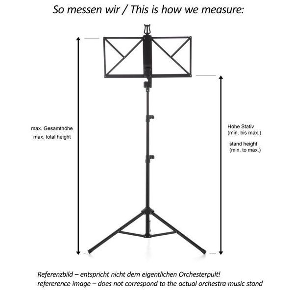 K&M 101 Stand Black Set