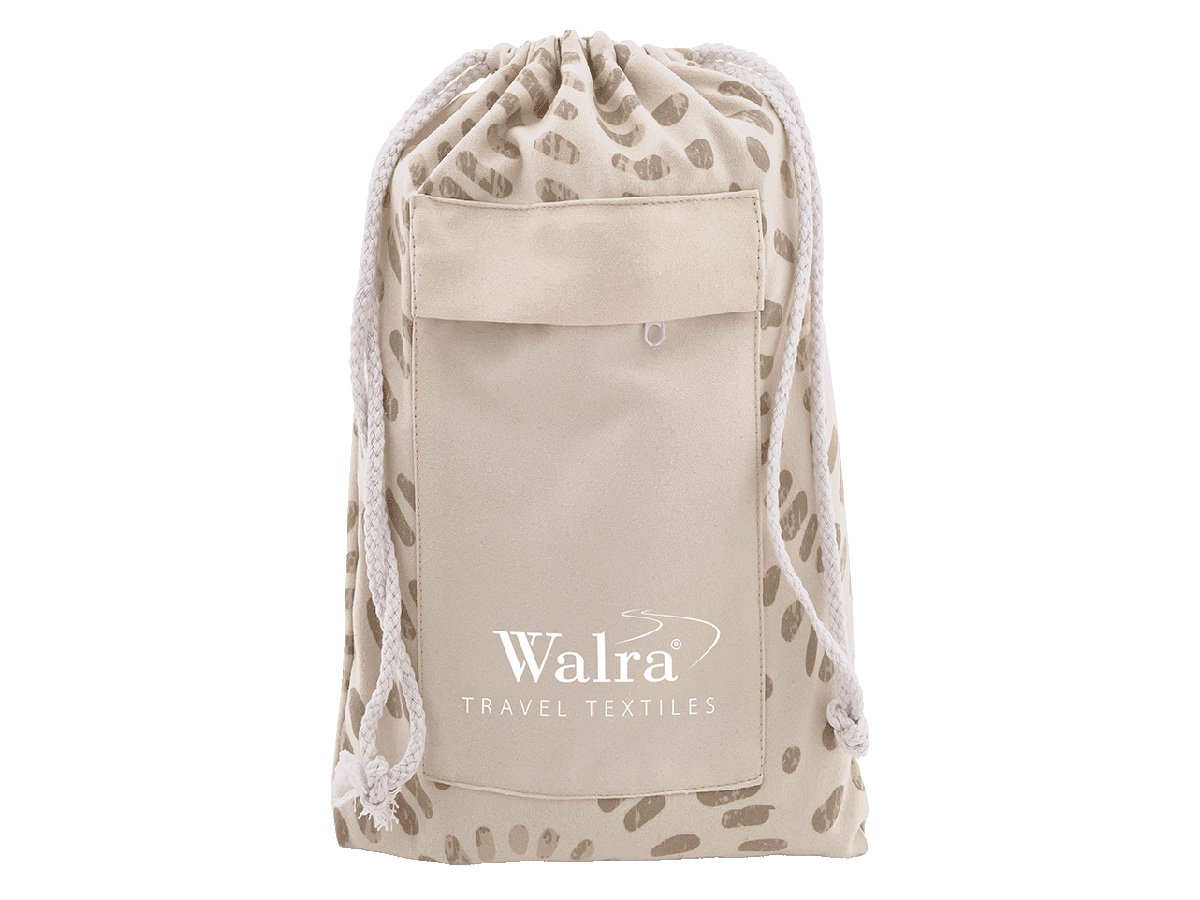 Walra 100 x 180 cm strandlaken - Crazy Crinkles Sand