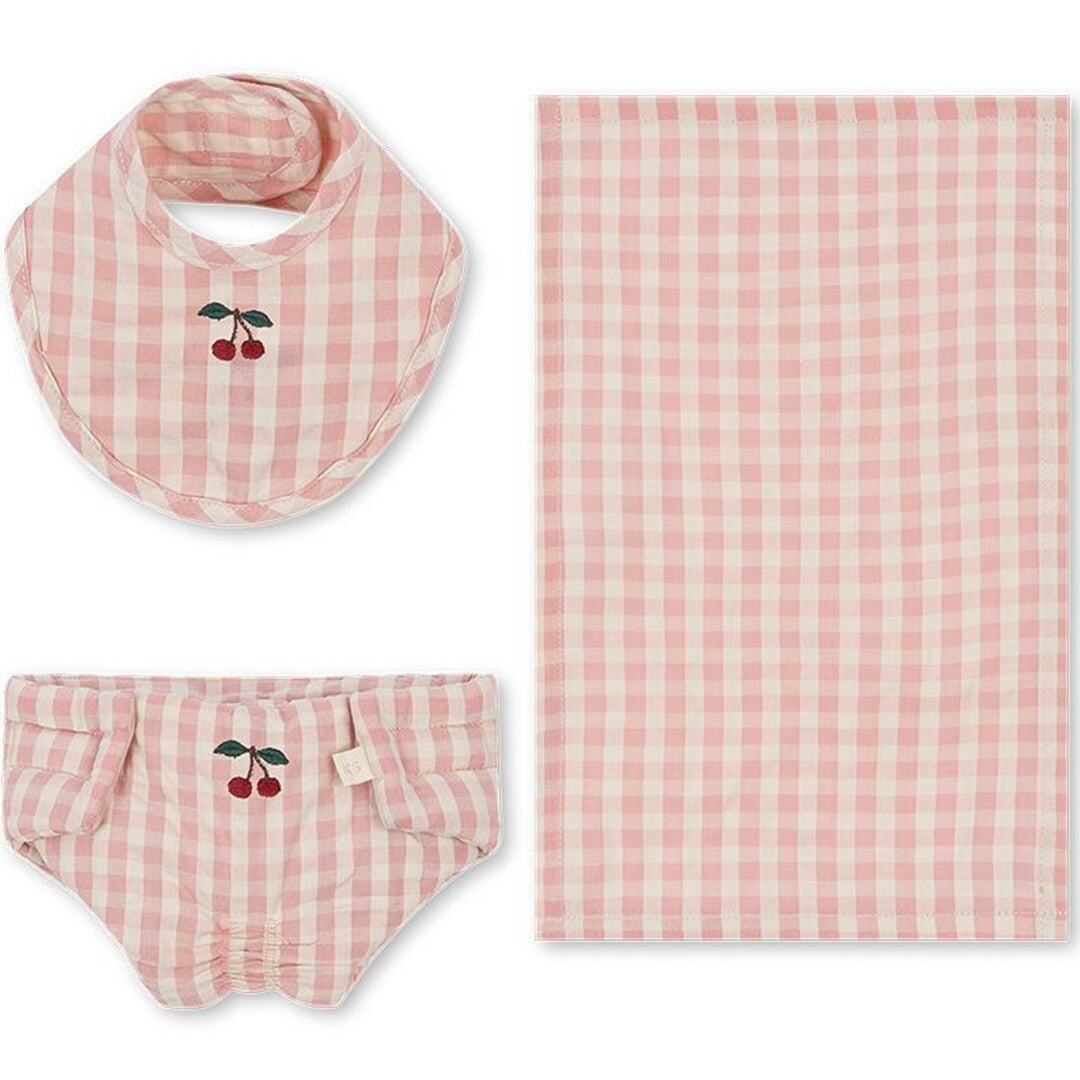 Konges sløjd poppenverzorgingsset - pink check