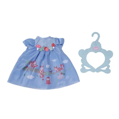 Baby Annabell® Kleid blau Eichhörnchen 43cm