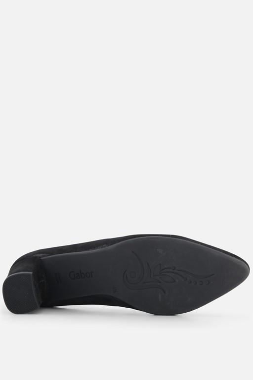 Gabor Pumps zwart Suede