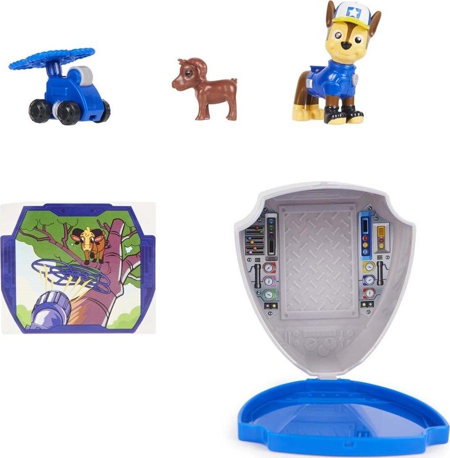 Paw Patrol - Chase Figur Med Tilbehør - Hero Pups