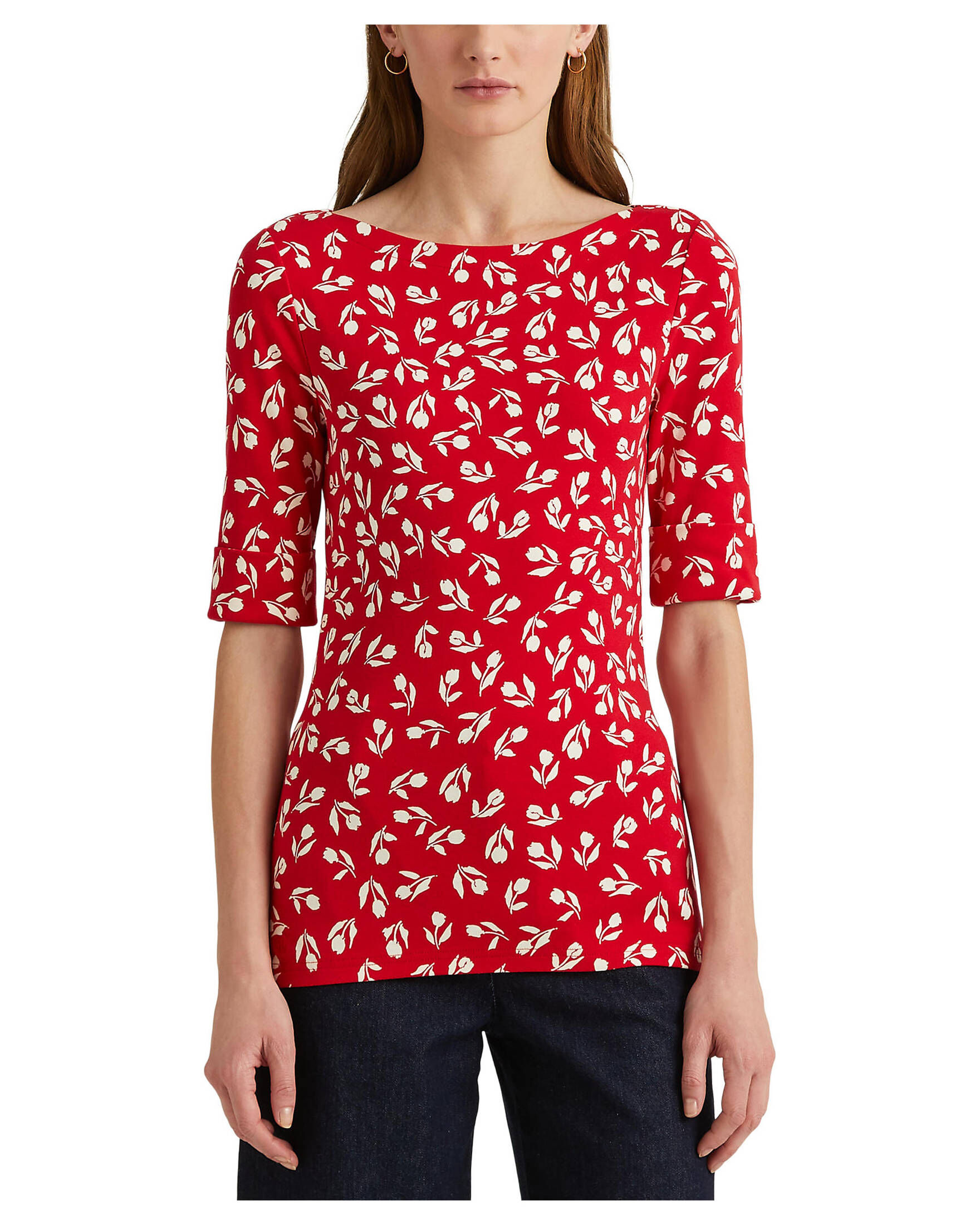 Lauren Ralph Lauren| Damen Shirt Halbarm