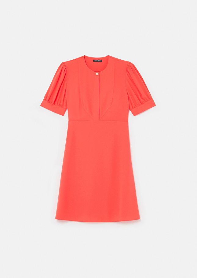 Robe Roucoulecorail en crêpe