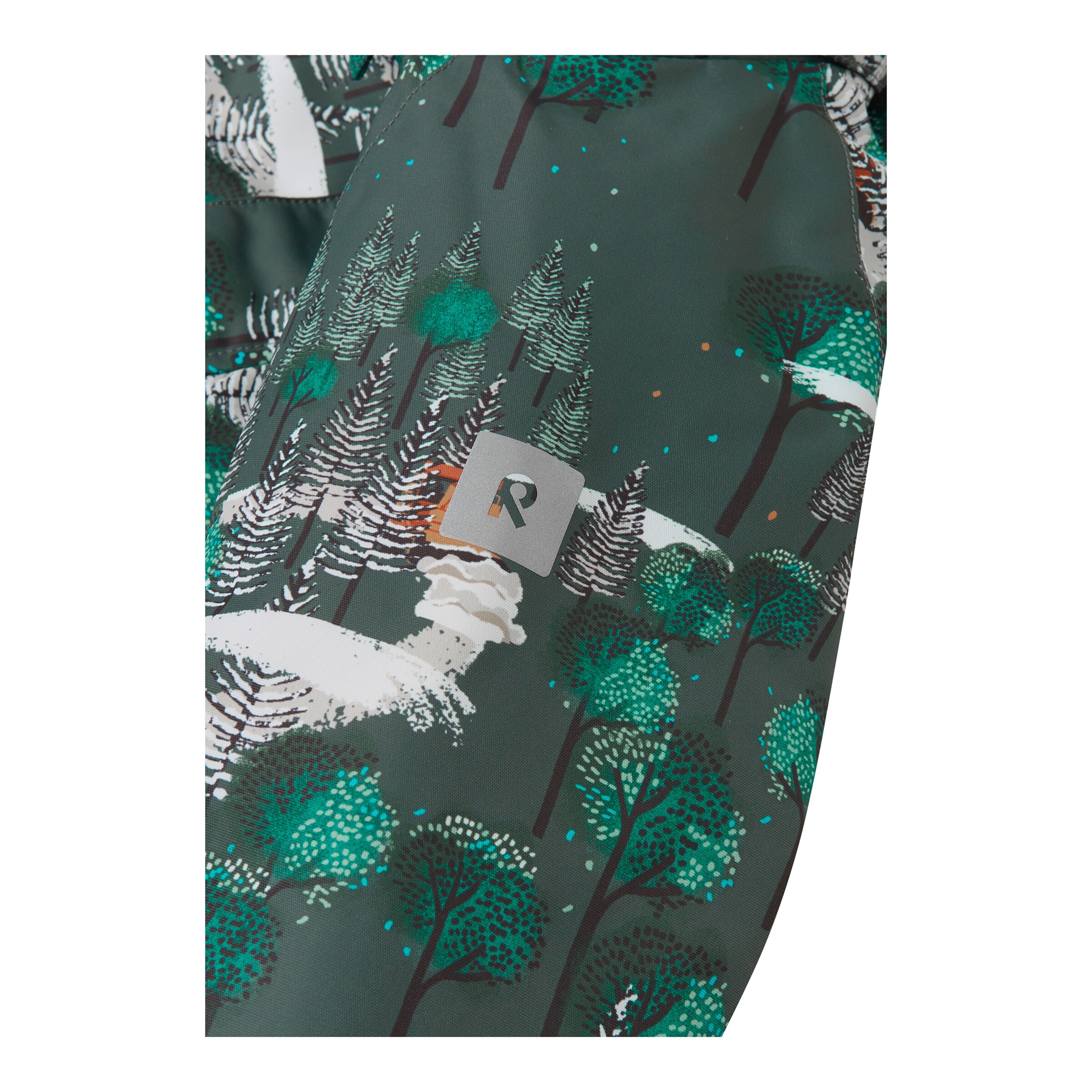 Reima Winterjacke mit Kapuze Wald oliv/grün