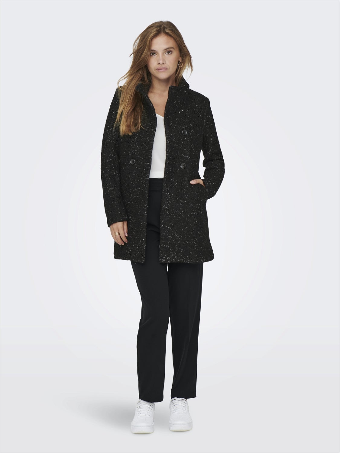 ONLNEWSOPHIA Mantel Black