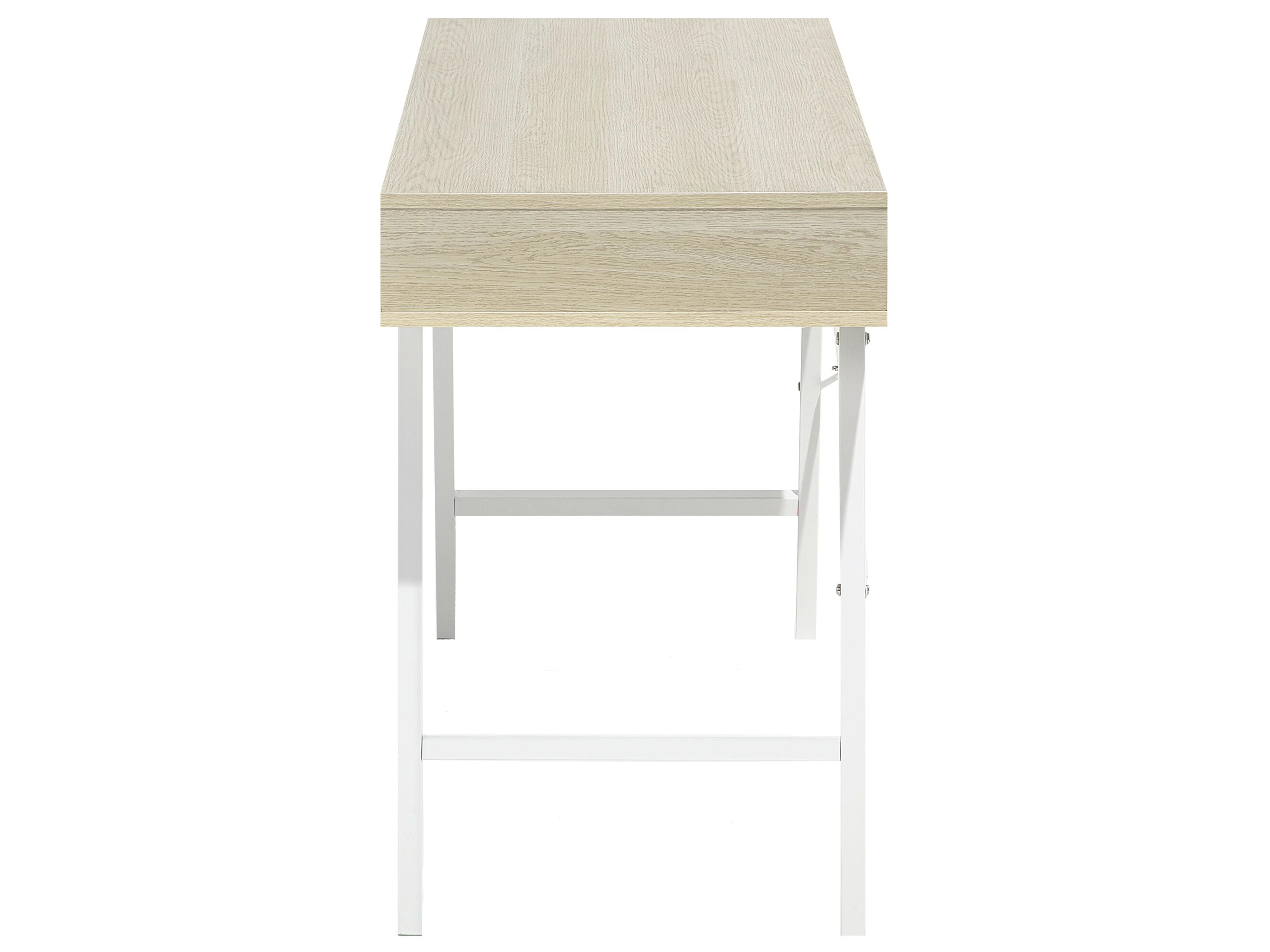 Bureau CLARITA Lichtbruin 120 cm 48 cm met lades