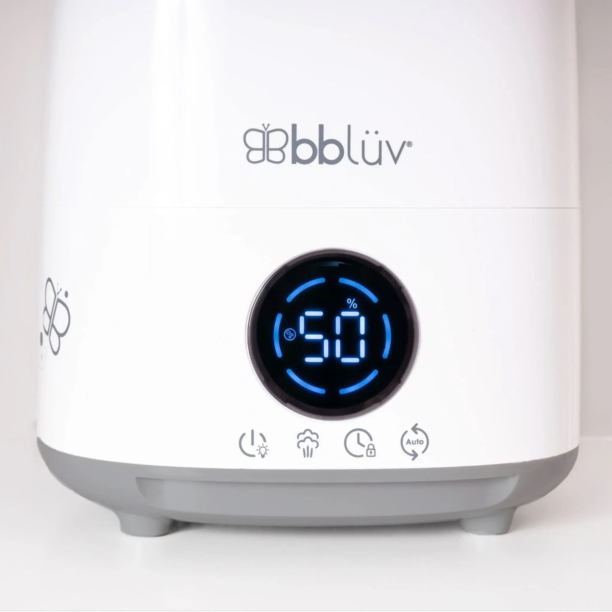 Bblüv Humidificateur et Purificateur d'Air Ultrasonique 4-en-1 Umidö