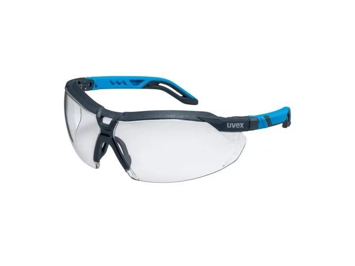 uvex Schutzbrille i-5, Klar Bügelbrille mit weicher, flexibler Nasenauflage