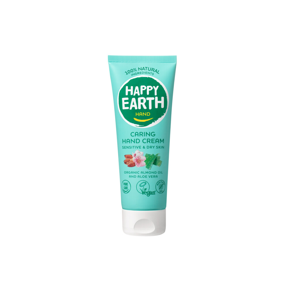 Happy Earth Handcréme 100% Natuurlijk75 ml