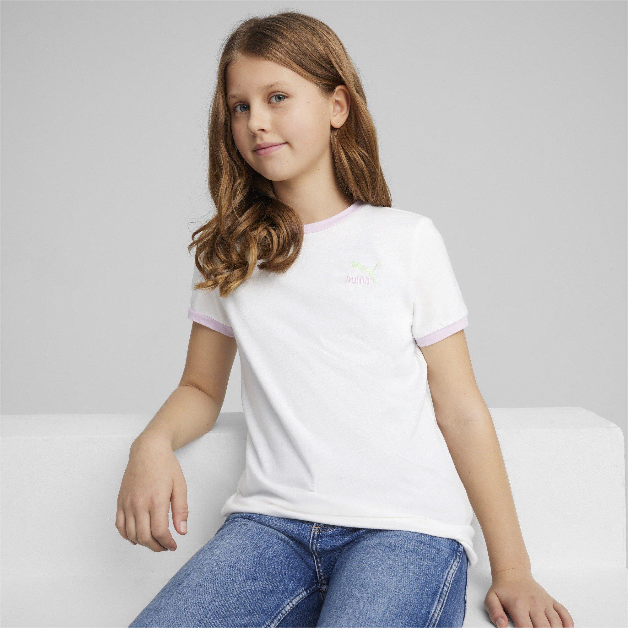 Puma Puma Classics Match Point Logo Tee G T-Shirt Girls