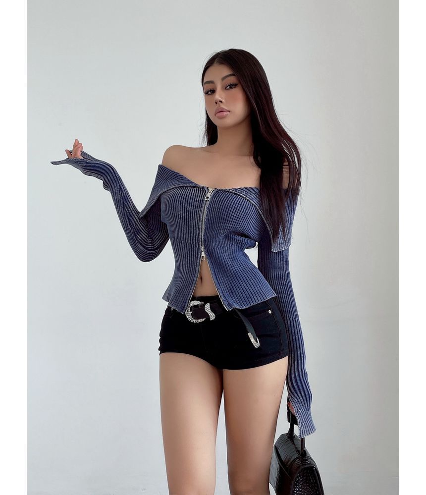 LIVIE - Lage denim hotpants