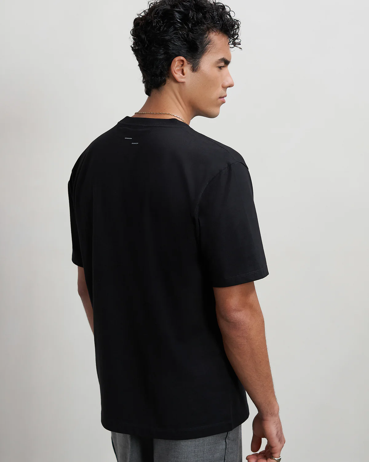 T-shirt Embroidered Knot Black