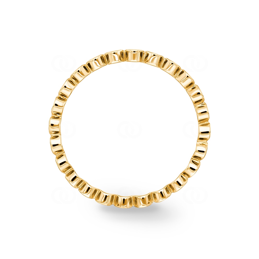 Damenring 750/18 K Gelbgold