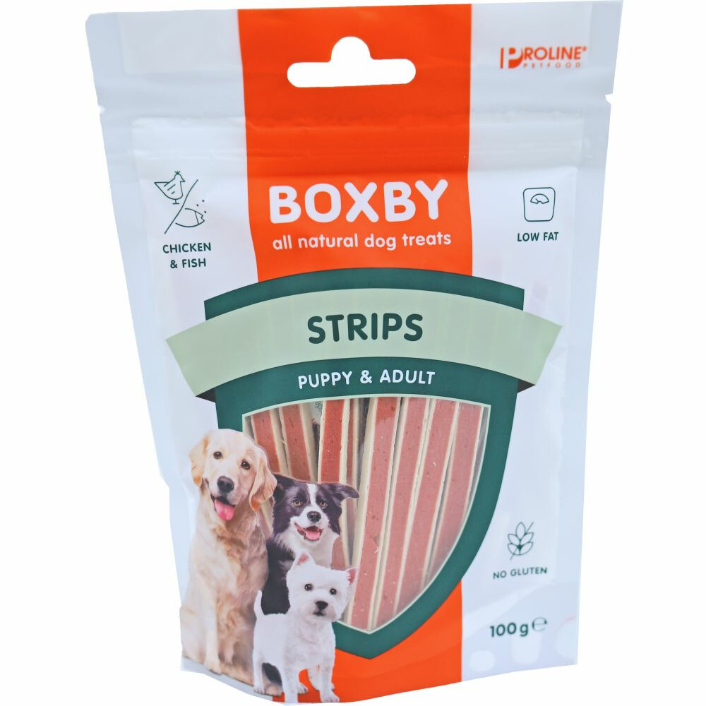 Proline Dog Boxby Strips100 gr