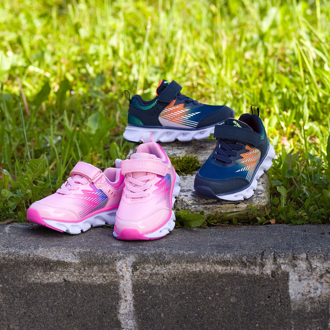 Sneaker med lys Elektra