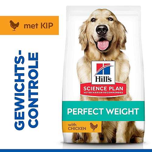 Hill's Science Plan Perfect Weight Large Breed Adult Hondenvoer Kip