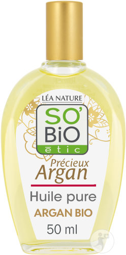 So'Bio Étic Précieux Argan Huile Pure Argan Biologique Bio 50ml