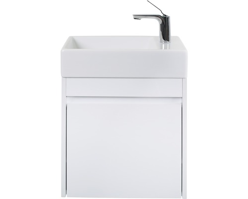 Basano Avellino gastenbadkamermeubelset, wit 54x28 cm
