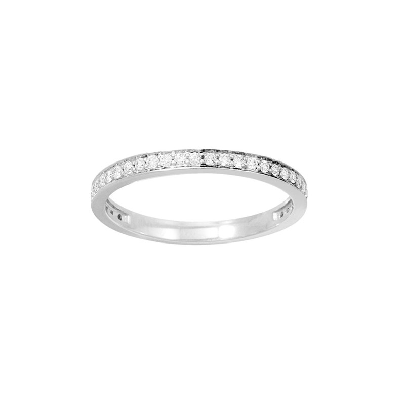 Bague Femme - Oxyde de zirconium - Or 18 Carats