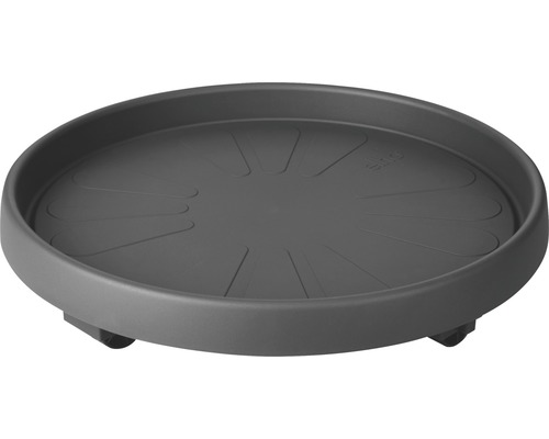 Elho onderzetter met wielen, Ø 30 cm, antraciet