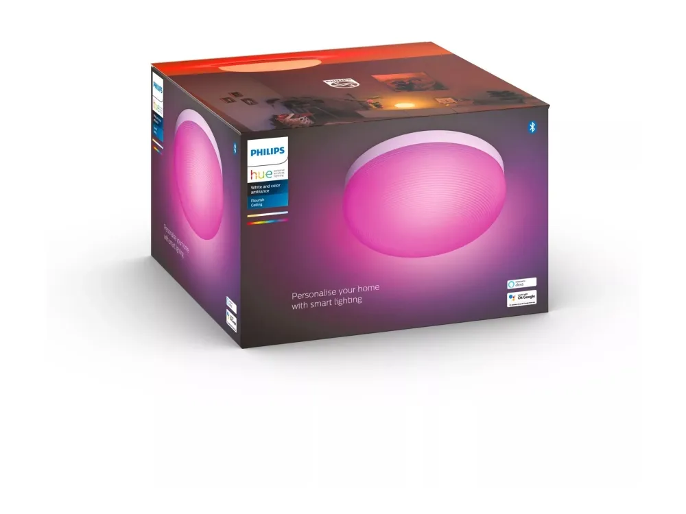 Philips Hue White Colour Ambiance Flourish Loftslampe - BT
