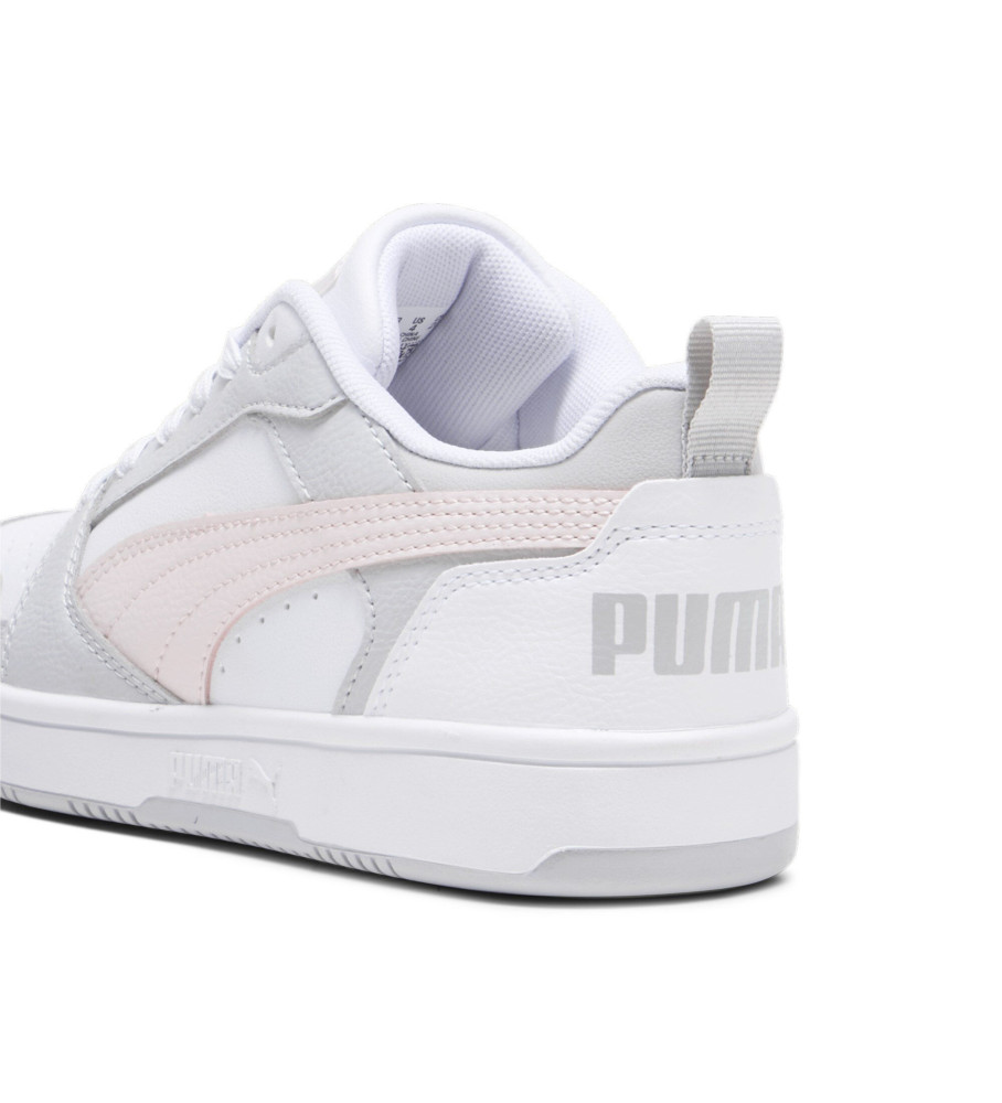 Tênis Puma Rebound V6 Lo Jr Branco