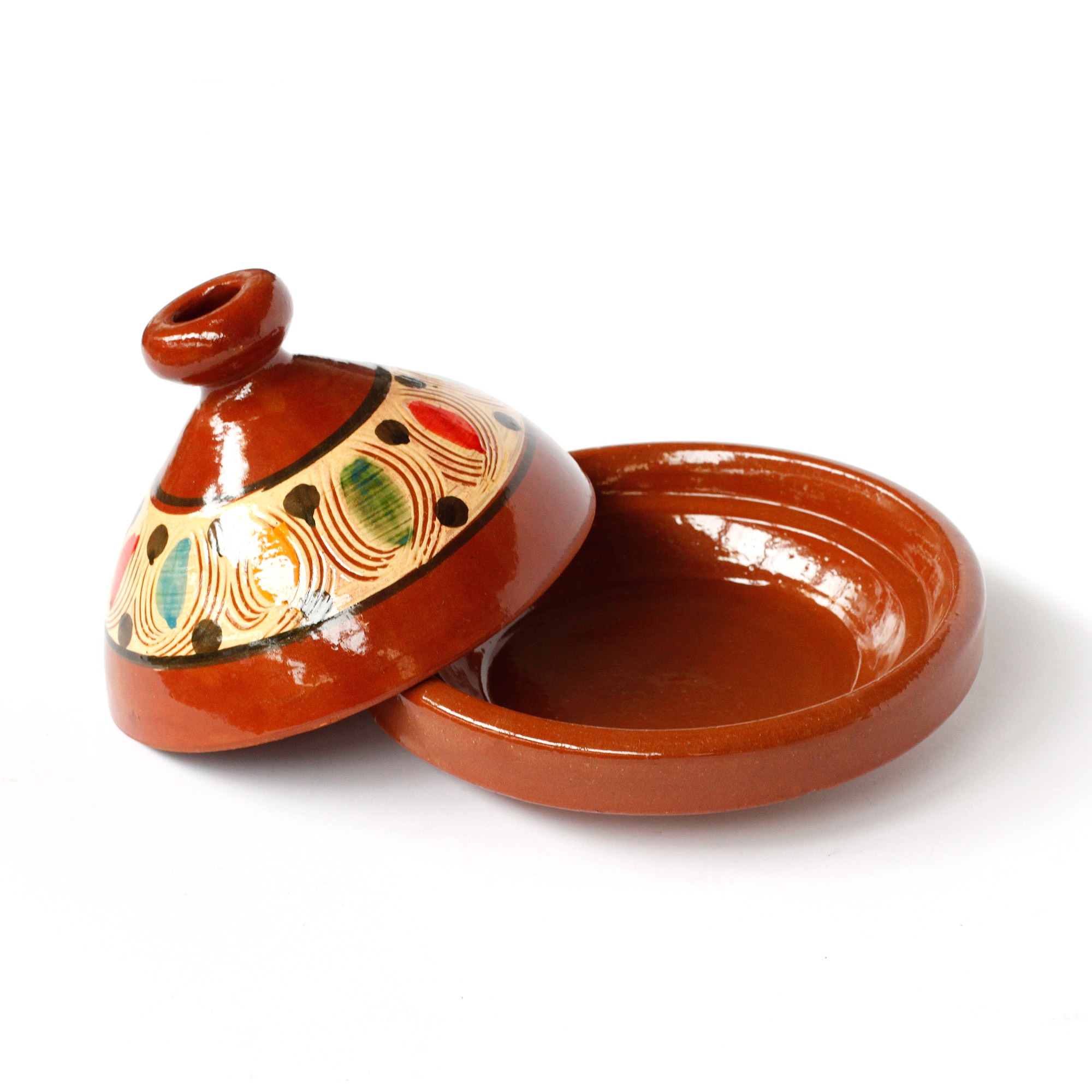 Tajine 'Berrechid', braun, multicolor, Ø 20 cm zu 9,00