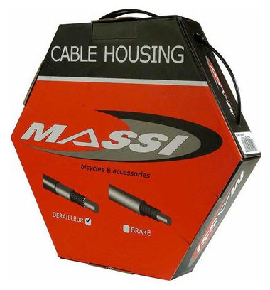 MASSI Gaine Dérailleur Teflonnée 30m Noire