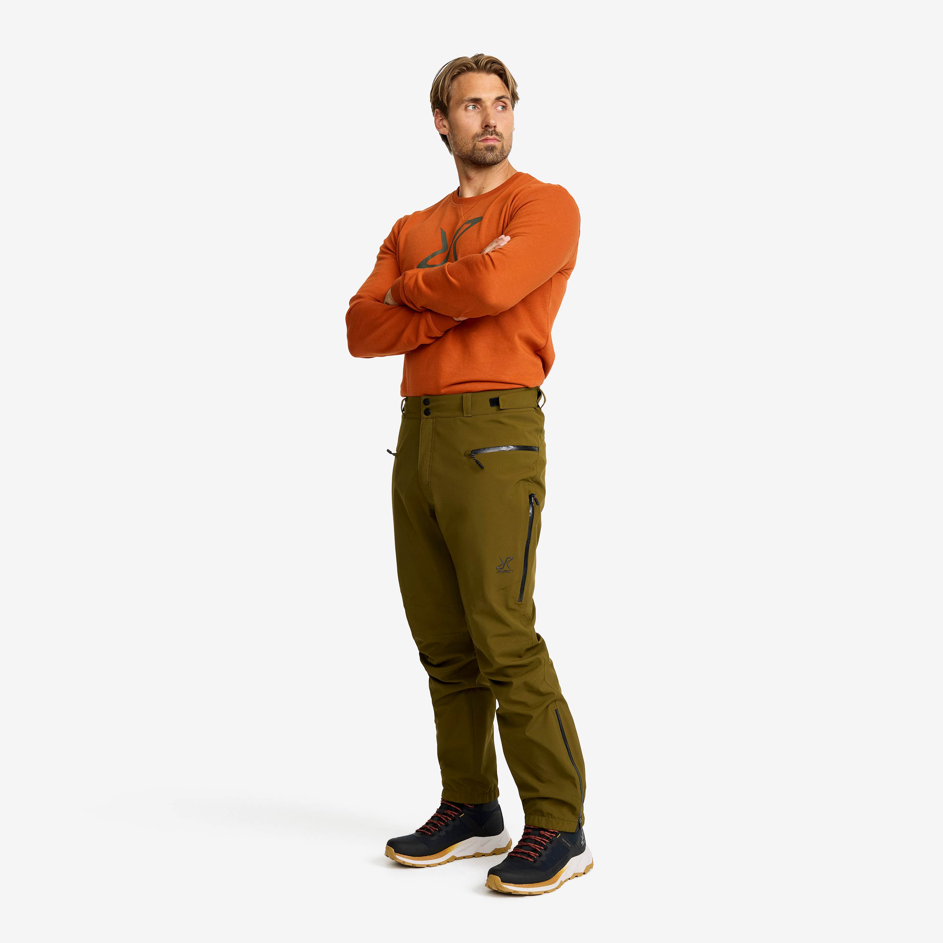 Silence Proshell 3L Pants Herre Dark Olive