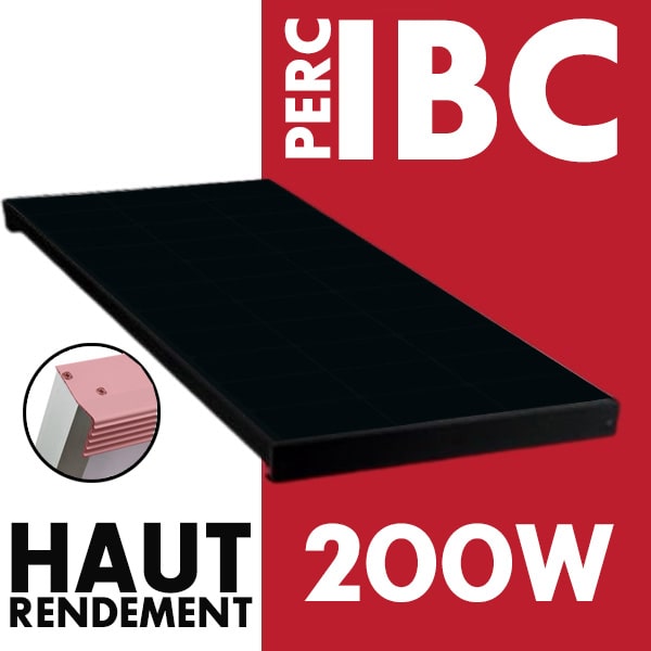 Panneau solaire EZA haut rendement PERC IBC 200W