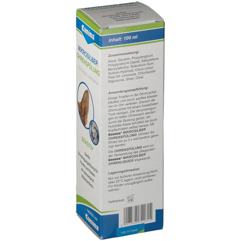 Canina® Mikrosilber Ohrenspülung