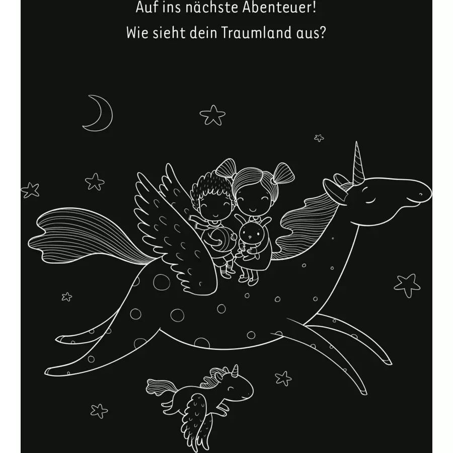 arsEdition Mein leuchtendes Einhorn-Kritzkratz-Buch