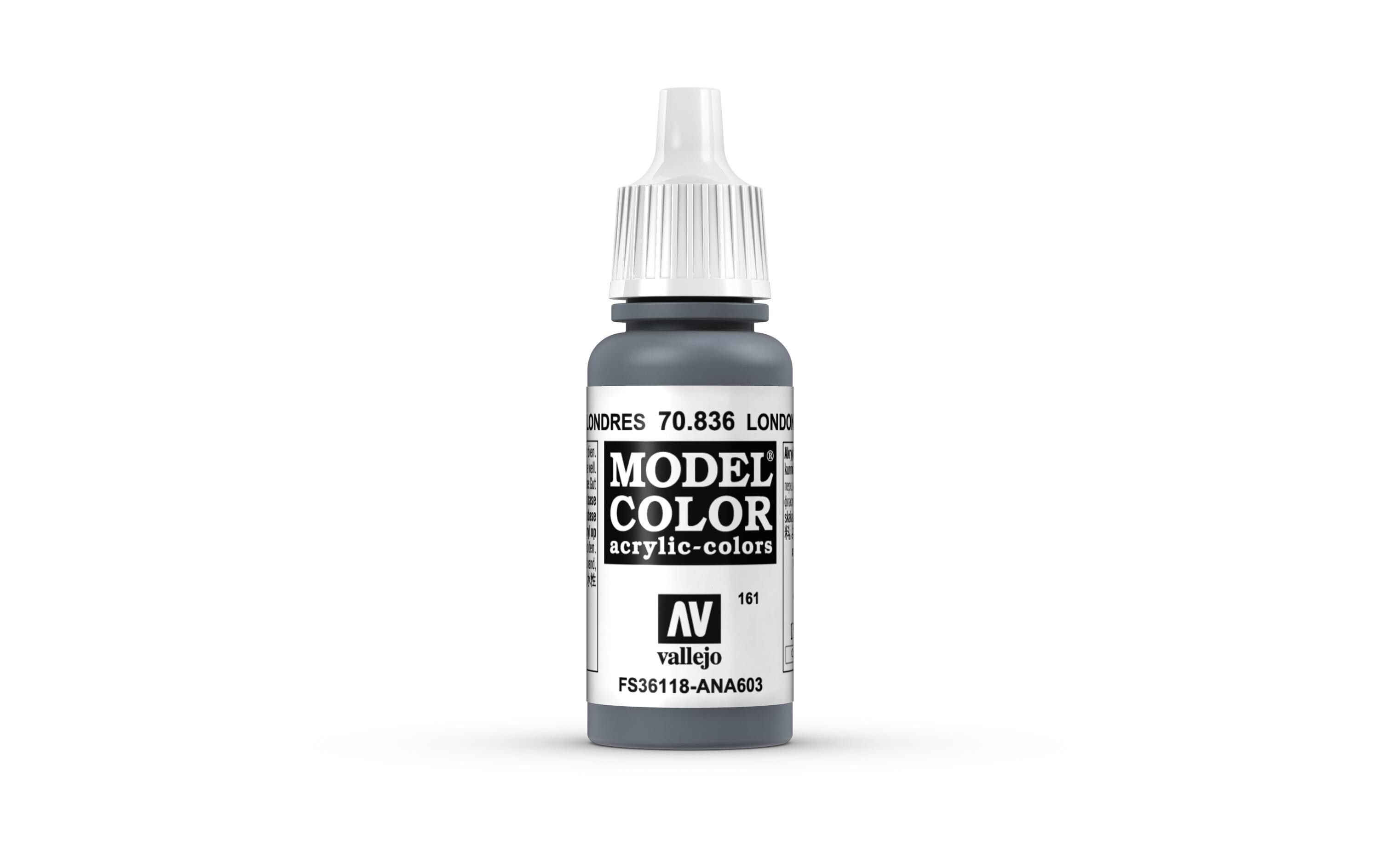 Acrylfarbe Matt, London Grau 17 mlModel Color London Grey