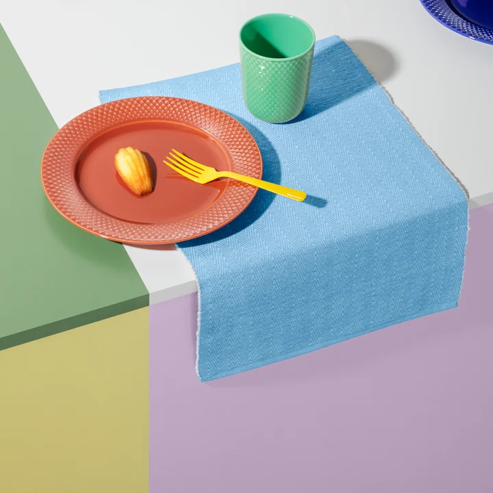 Lyngby Porcelæn - Herringbone Tischset, 43 x 30 cm, grün