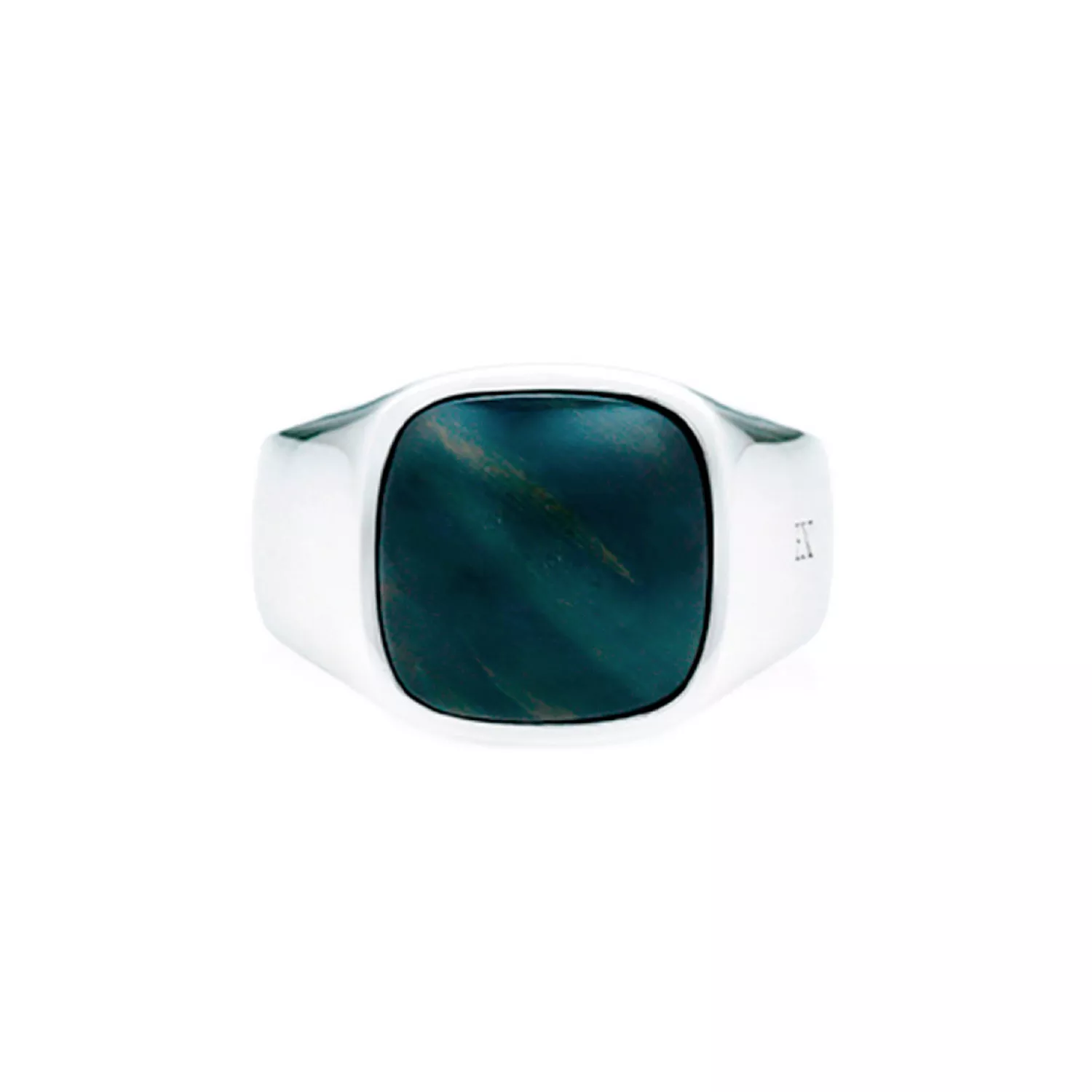 IX Studios Cushion Signet Hawks Eye Ring 22 kt. Sølv DMN0282RHHE